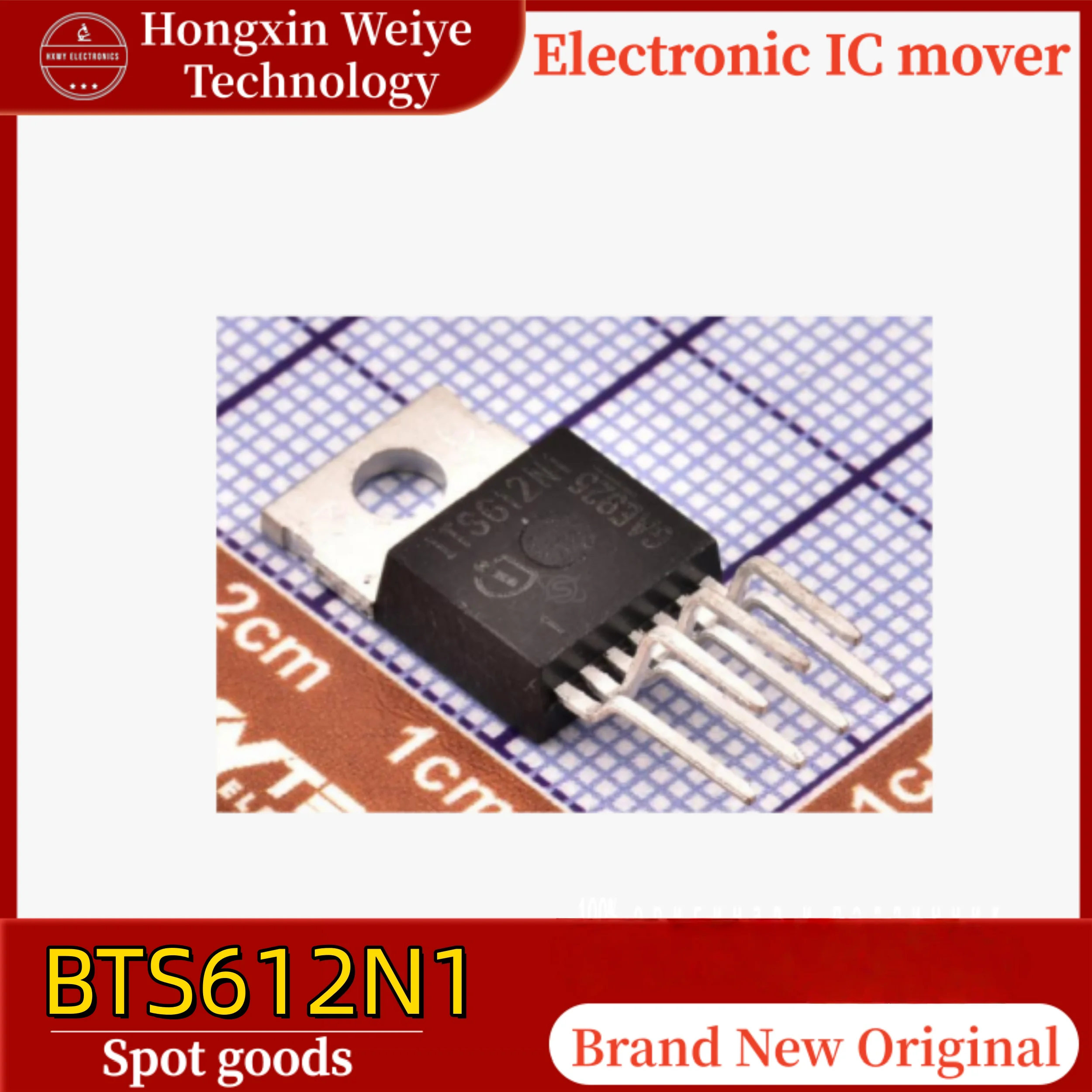 

2/10 pcs BTS612N1 TO-220-7 power electronic switch brand new in stock free shipping