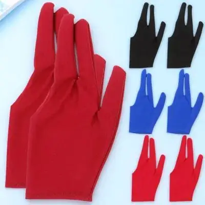 

8Pcs Yoyo Gloves Set Three-Finger Anti-Slip Comfortable Elastic Stretchable for Yoyo Tricks Billiards Professional Cue Gloves