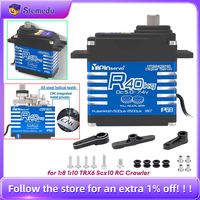 YP3240SMG 40KG High Torque Digital Servo 180/270 Degree 360 Continuous Rotation Servo Motor for 1:8 1:10 TRX6 Scx10 RC Crawler