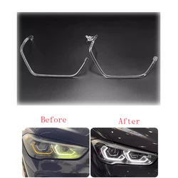 For BMW X1 F49 2019 2020 2022 Car Headlight Guide LED DRL Daytime Running