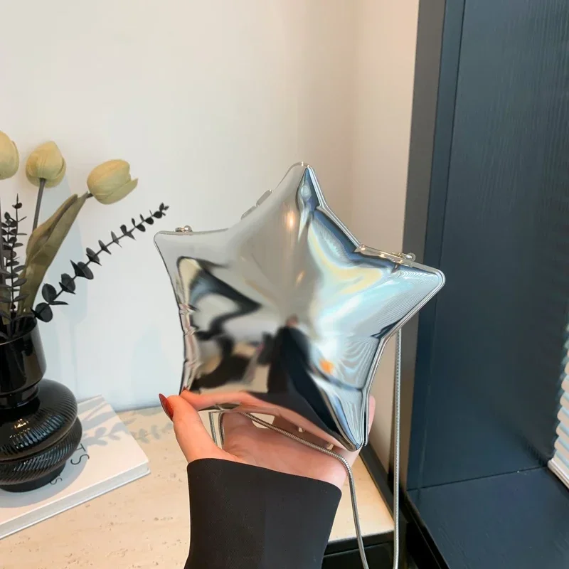 

Женская сумка через плечо с акриловыми цепочками, однотонная сумка на плечо, 2024