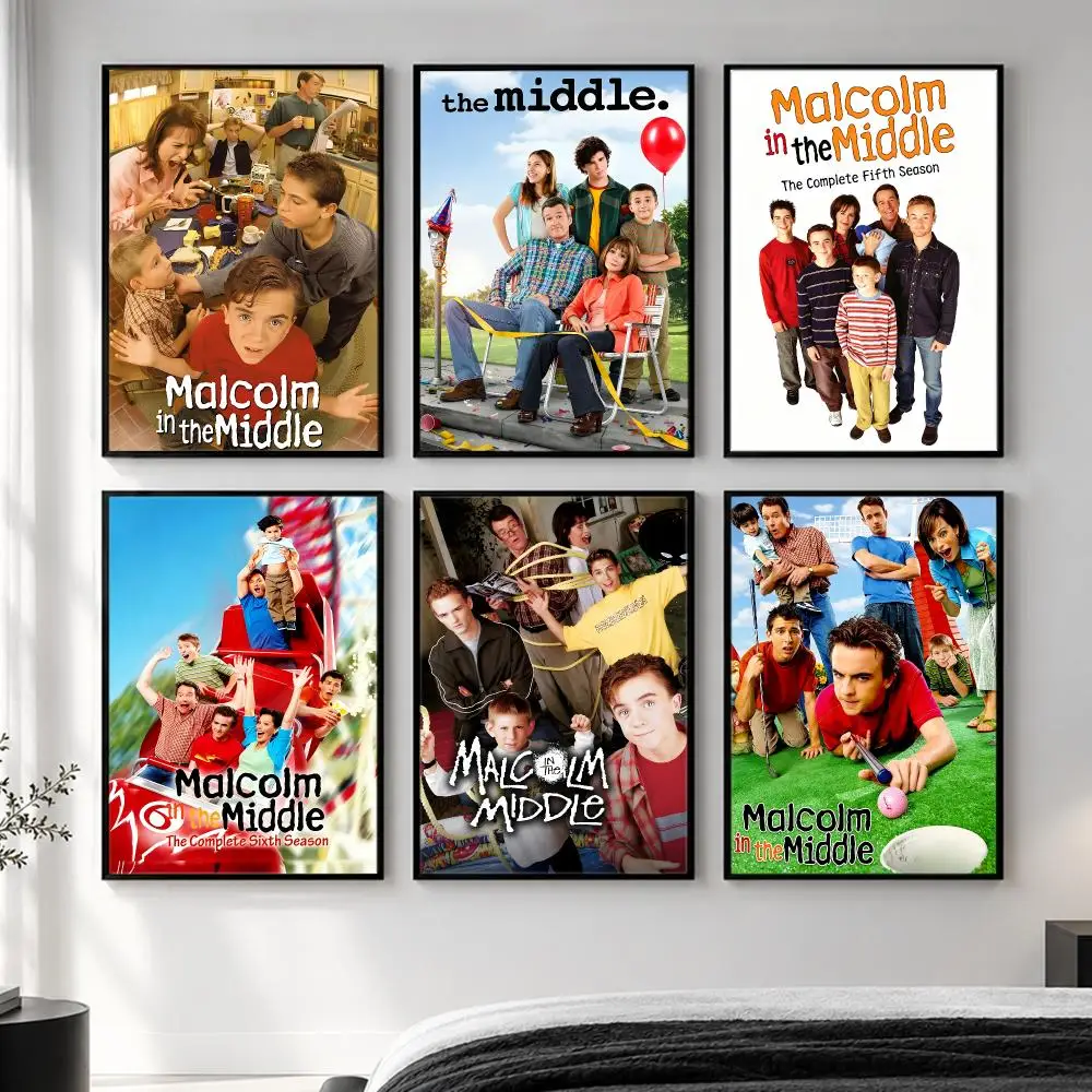 series Malcolm in the Middle Poster  HD Poster Simple Home Decoration Suitable for Living Room Bedroom Corridor Gift Giving