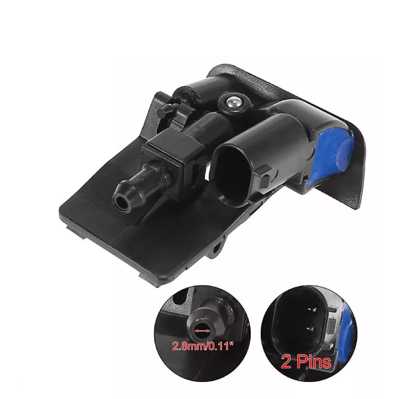 

1pc 61667161469 Windshield Washer Sprayer Nozzle Windscreen Nozzle Jet Fit For BMW X5 E70 2006 - 2010 Left/Right Nozzle Jet