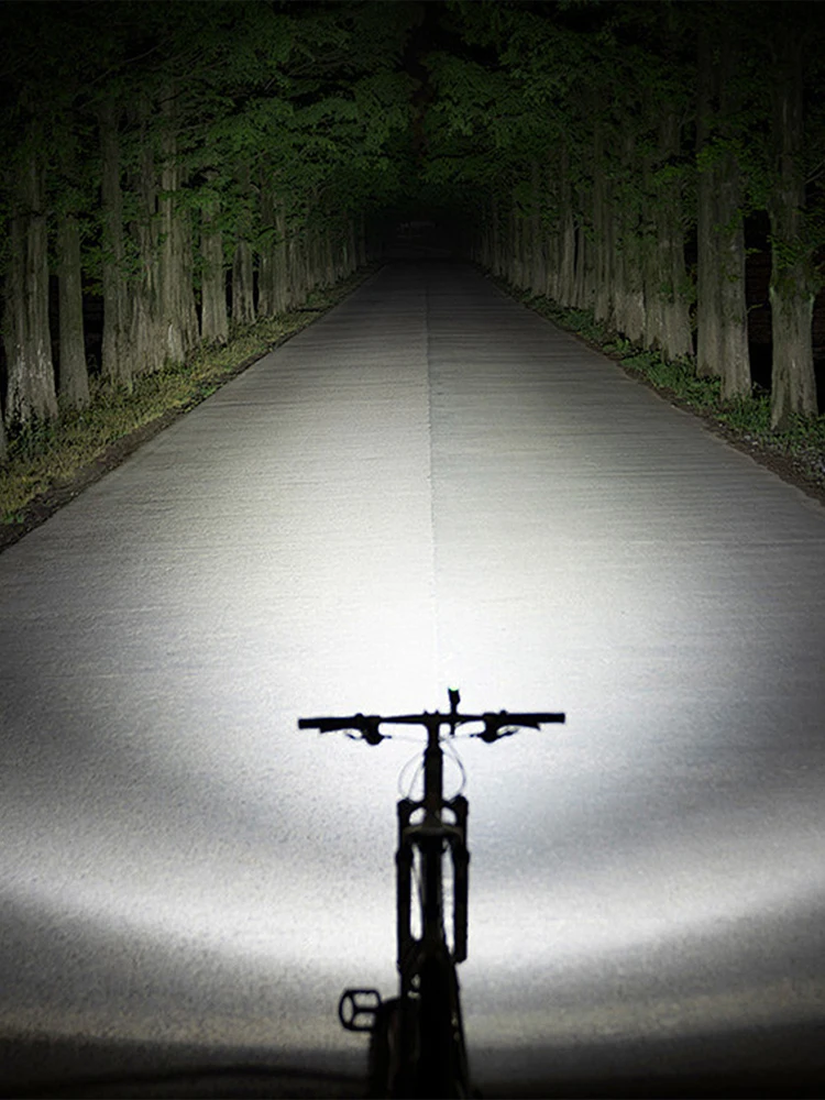 LED دراجة الجبهة ضوء السوبر مشرق دراجة ضوء مقاوم للماء الدراجة مصباح يدوي 3 مستوى عكس الضوء دراجة رئيس ضوء لحالات الطوارئ #6