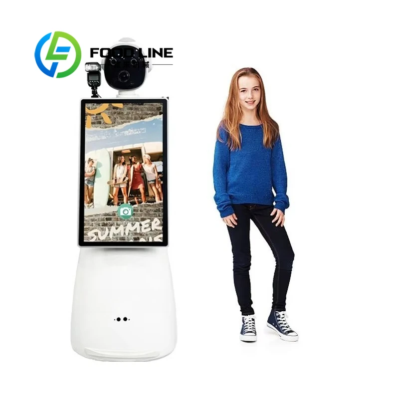 Multi Functional Photo Robot High Definition Shooting Equipment Interactive For Tourist Attraction Store And Brand Activity