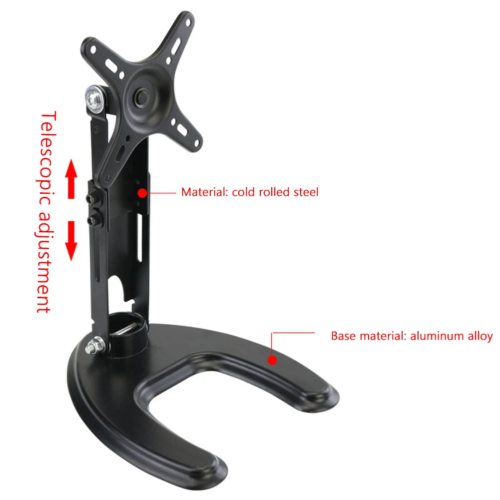 

Universal Rotating Desktop Aluminum Alloy Multi-function Monitor Display Base Waterproof for Echo Show 15