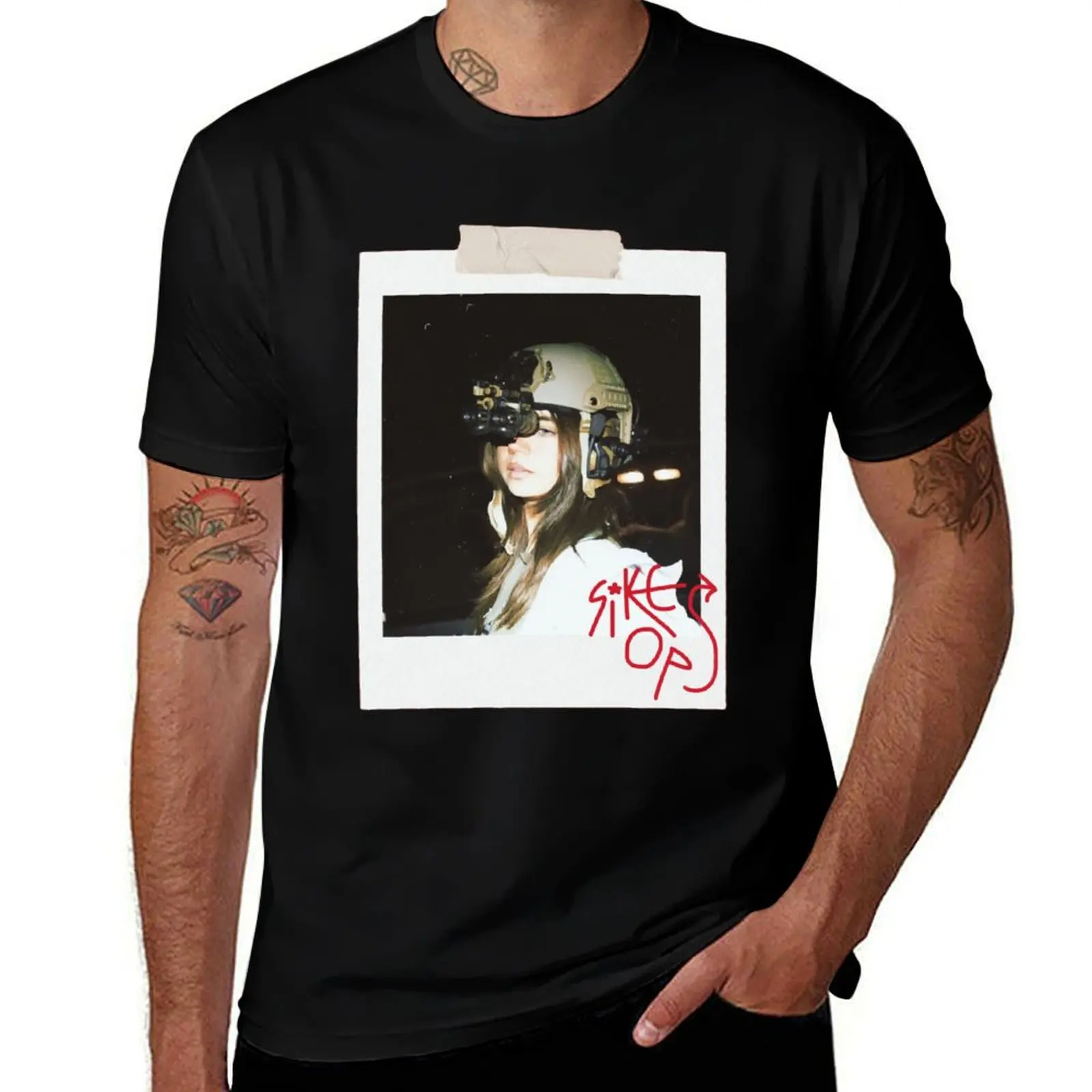 Haley Lujan Sike Ops T-Shirt Comfortable Daily Wear Tee T-Shirt