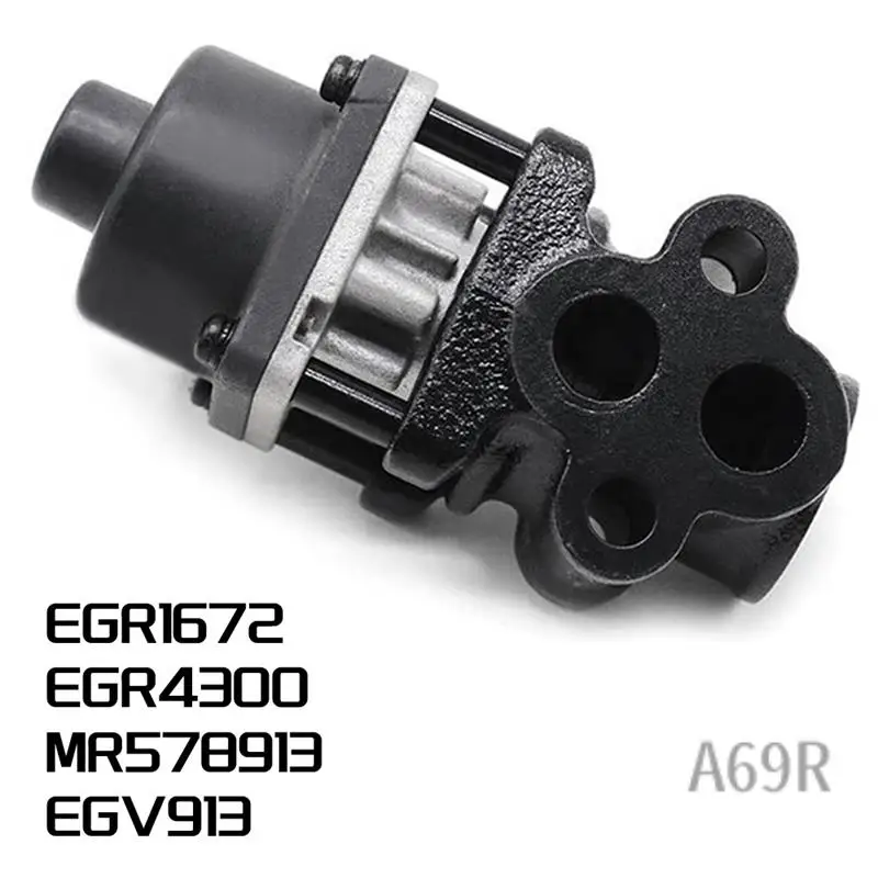

A69R-1 PCS EGR Valve Black Metal For Mitsubishi Eclipse Galant Lancer Outlander 2.4L 2004-2012 EGR1672 EGR4300 MR578913 EGV913