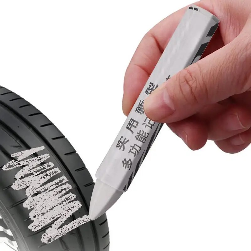 

Tire Crayon Marker Oil Resistant Damage Lightweight Crayon Portable Marking Crayons For Mark Tire Damage Lightweight Crayon