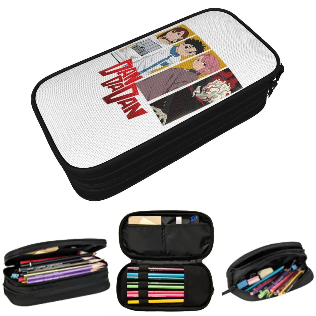 

Anime Dandadan Turbo Granny Cat Pencil Case for Students Gifts Pen Box Pencil Bag Stationery Supplies Pen Holder Bag