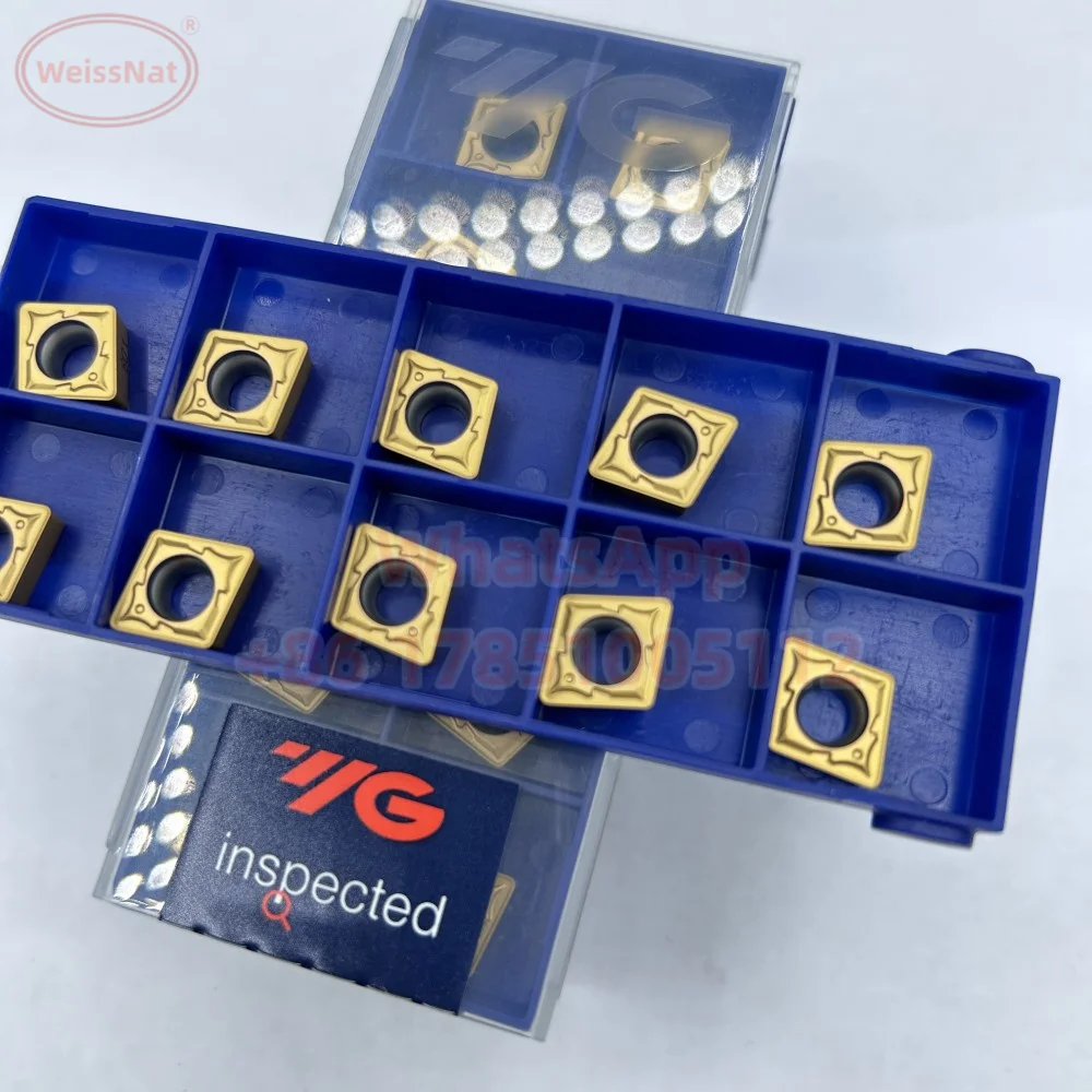 YG-1 CCMT060204 CCMT060208 CCMT120408 CCMT09T304 CCMT09T308 CCMT060204-UF YG801 YG3020 YG3030 Carbide Insert CCMT Inserts