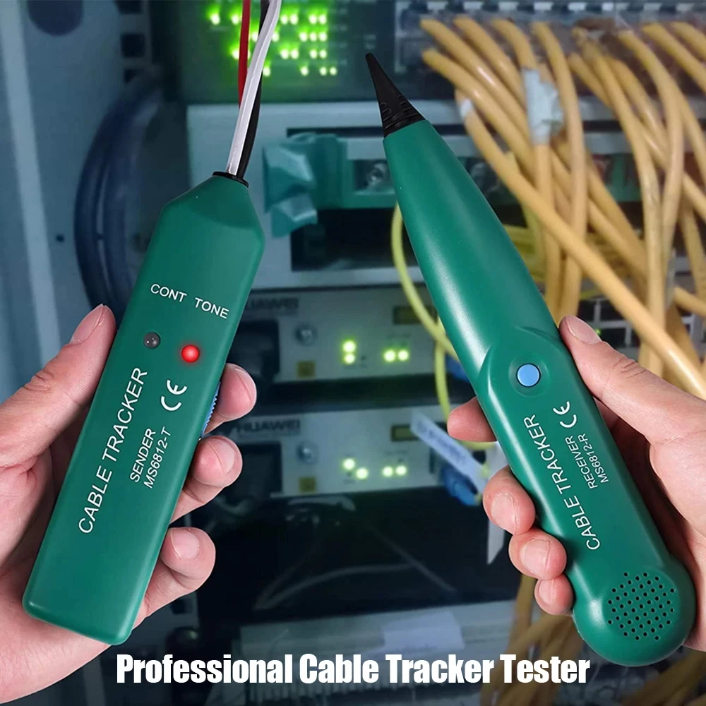 MS6812 Cable Tracker Tester Professional Line LAN detector UTP STP Telephone Wire Tracer Breakpoint location Diagnose Tone