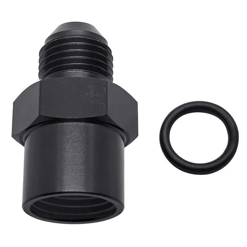 6AN Male Flare Fuel Line Adapter TBI Vortec 87-98 Truck to Female M16-1 5 Oring Power Steering Fitting