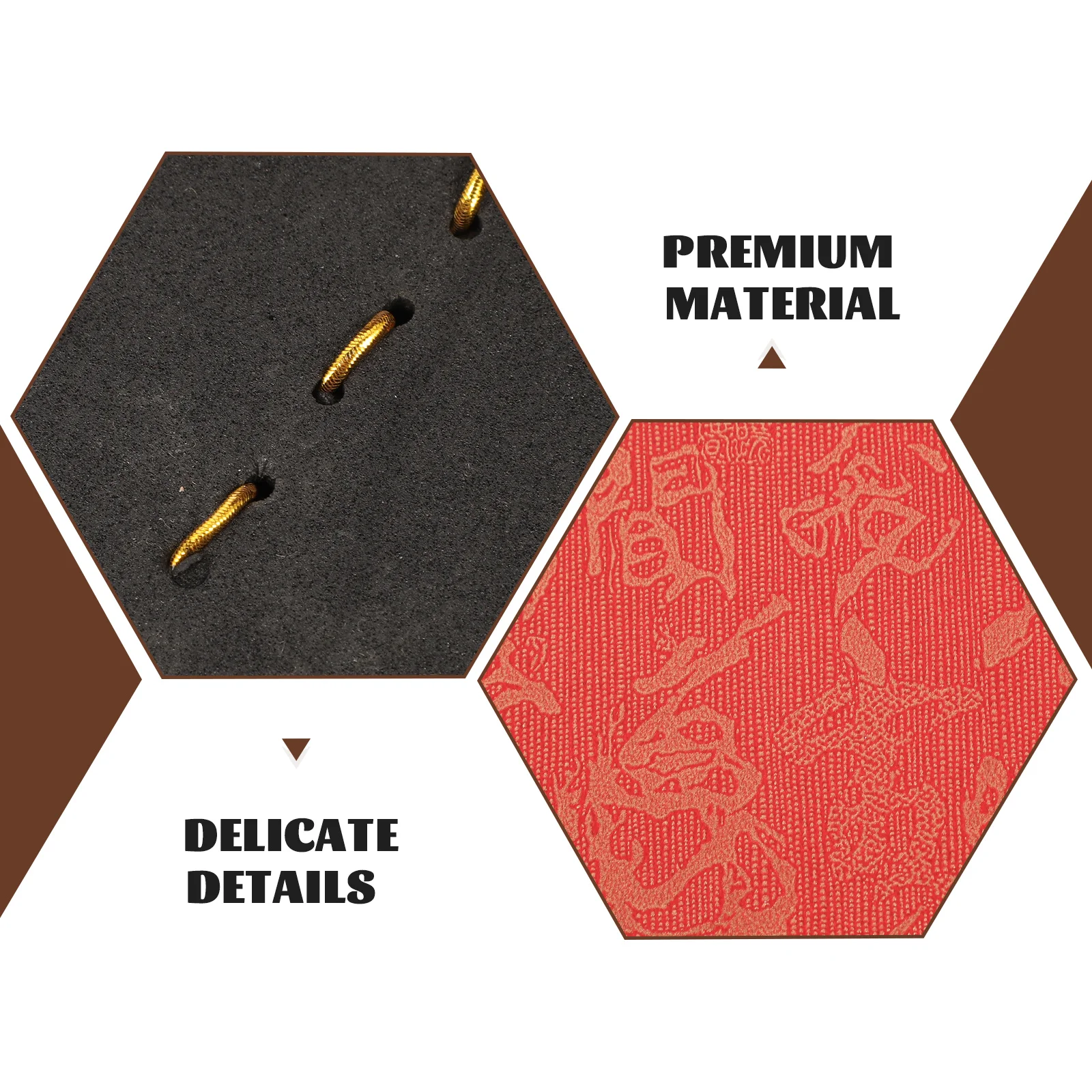 

Delicate Elegant Calligraphy Brush Holder Durable Storage Case Gift Box For Students Teachers Office Workers Kids Family Space