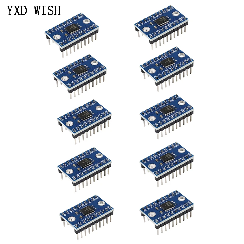 10pcs TXS0108E 8 Channel Logic Level Shifter 3.3V 5V Bi-Directional High Speed Full Duplex Level ConverterFor Arduino DIY Tools