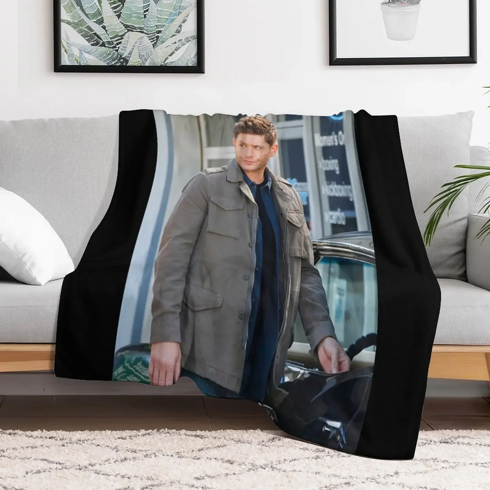 Jensen Ackles Throw Blanket heavy to sleep Soft Beds Sleeping Bag warm for winter Blankets