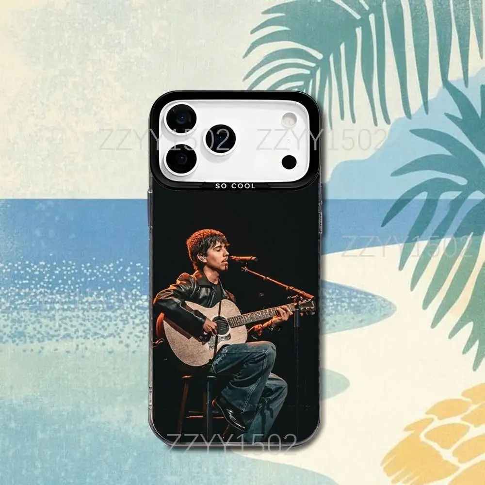 حافظة هاتف I-Ivan C-Cornejo Mirada لهاتف iPhone 17,16,15,14,13,12,X,8,Pro,Max,Plus,SE4,Air, Mini HD Black IMD Matte