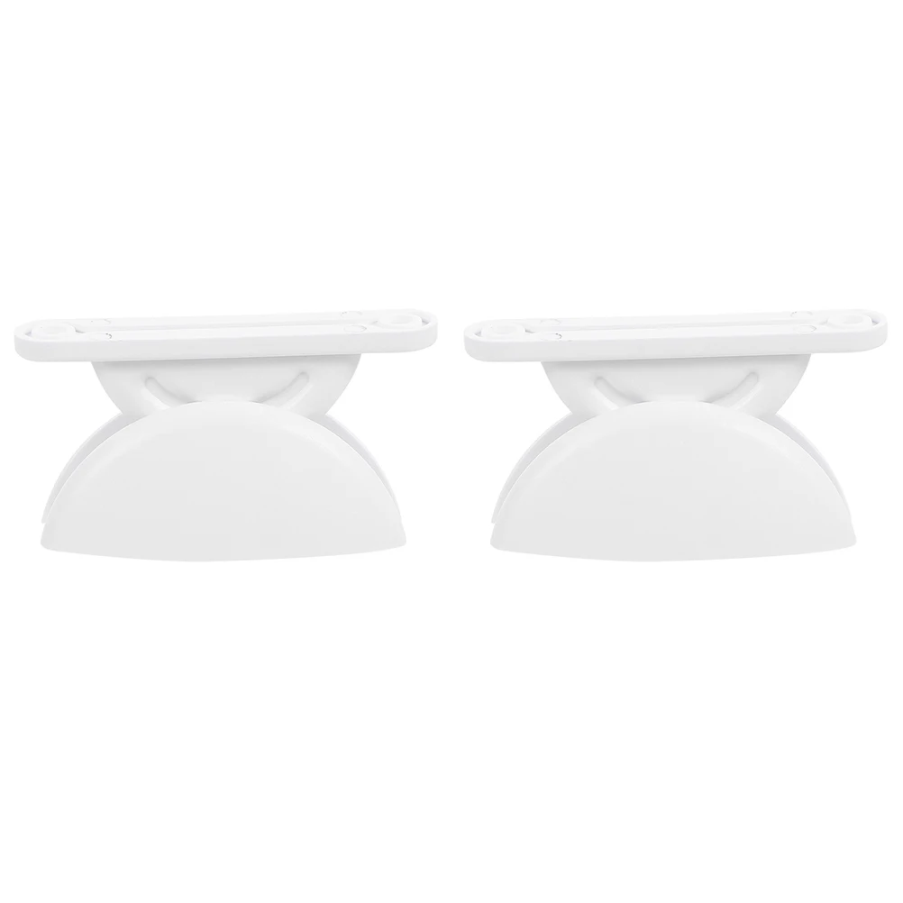 

2 pcs Door Limiter Stopper Catch Holder Retainer Kit White Half-circle RV Accessories Door Hook Wear-resistant