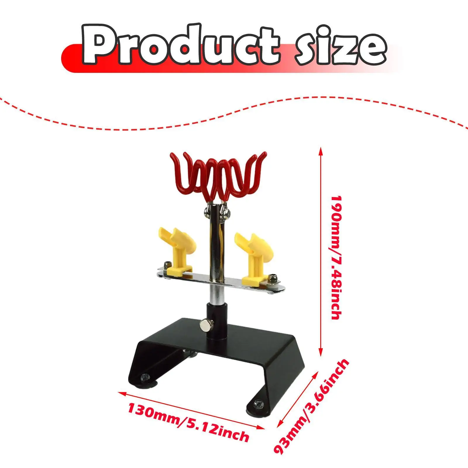 Airbrush Holder Station Model Spray Paint Tool for Desktop Airbrush Stand