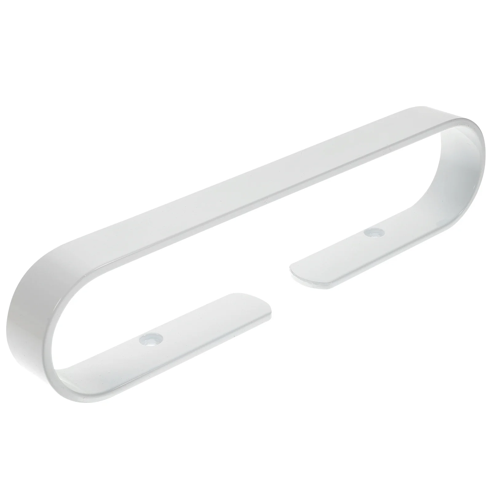 سبائك الألومنيوم منشفة حلقة حامل توفير المساحة لكمة خالية ثنائي الغرض منشفة بار رف لمنظم تخزين الحمام الصغير