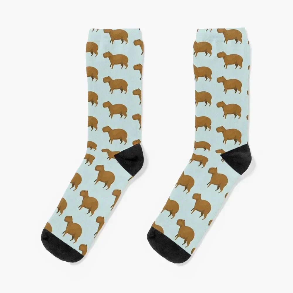 

Capybara illustration Socks Children's hiphop luxury Man Socks Women's