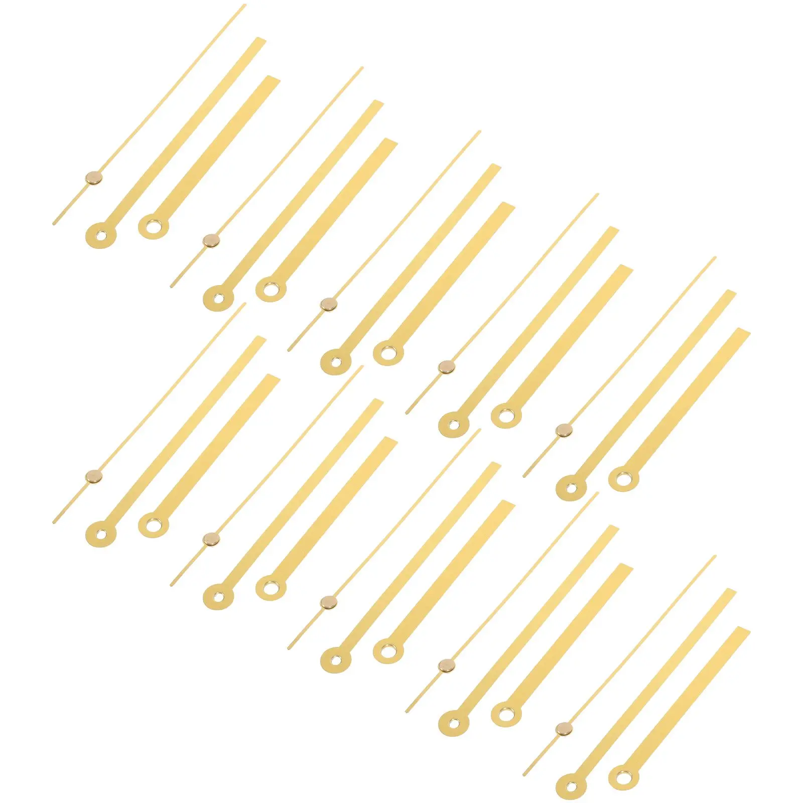 

10 Sets Paintable Wall Clock Hand Parts LED Hands Replacement Office Machine Sunrise Alarm