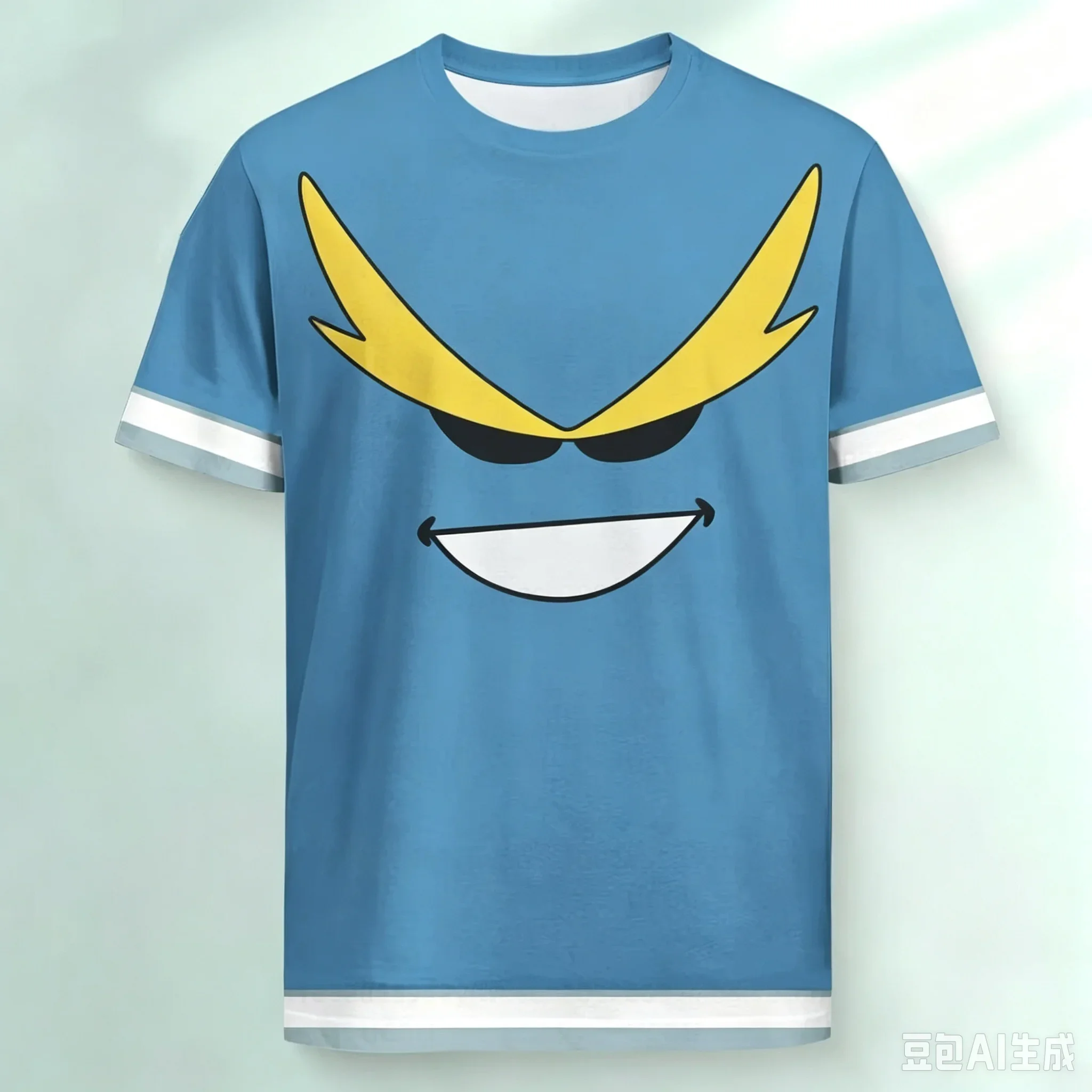 3D Printing Men's Women's My Hero T-shirt My Hero Academia Nonno 5th Edition Jersey T-shirt Tops All Might Anime Women's T-shirt