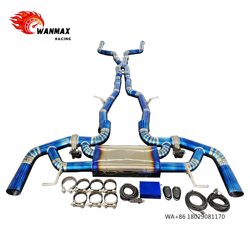 

Титановая выхлопная система Valvetronic Catback для GLC63 W253 2016-2019, GLC63S 4.0 M177 2018