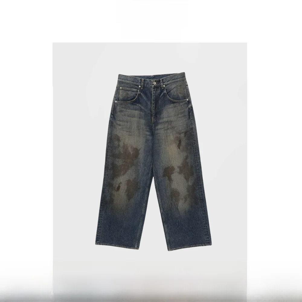 

Archives Versatile Vintage Worn-look Loose Fit Jeans Long Pants for Men Autumn Casual Faion Youth Sle All-match