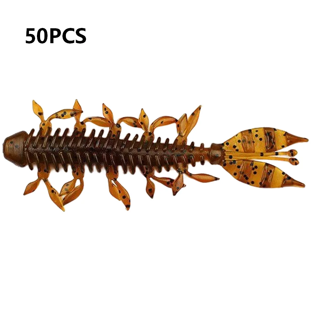 

Shrimp Shape Soft Lure 7.5cm Floating Bait TPE Material Proven Effective for Bass Snakehead Mandarin Fish Angling