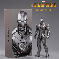 ZD Toys Iron Man MK2 Model 7inches Action Figures Tony Stark Iron Man 1/10 Avengers Genuinely Collect Model Ornaments Boy Gifts