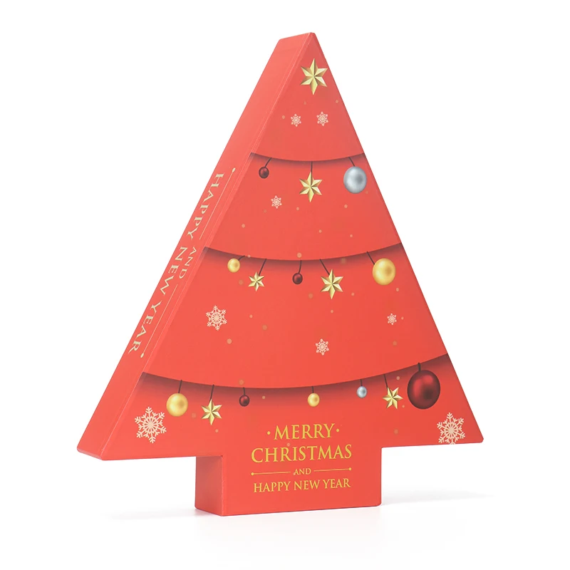 Personalizacja.Personalizacja.Xmas Eve Tree Shape Surprise Blind Candy Chocolate Box Christmas 24 Days Calendar Advent Boxes