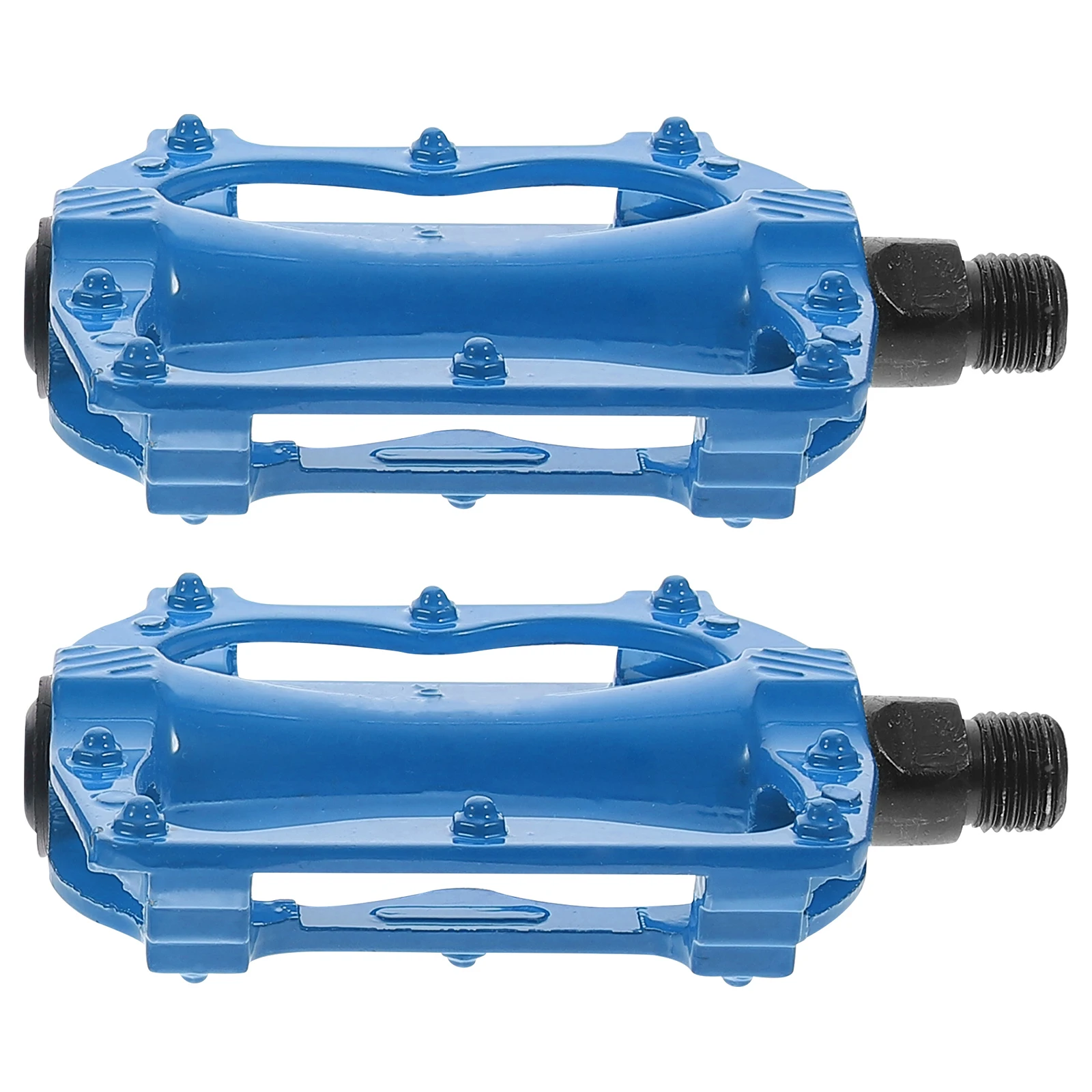 

2Pcs Bicycle Pedals Accessories Wide Stable Sky Blue Mountain Durable Aluminum Easy Replacement Cycle Foot