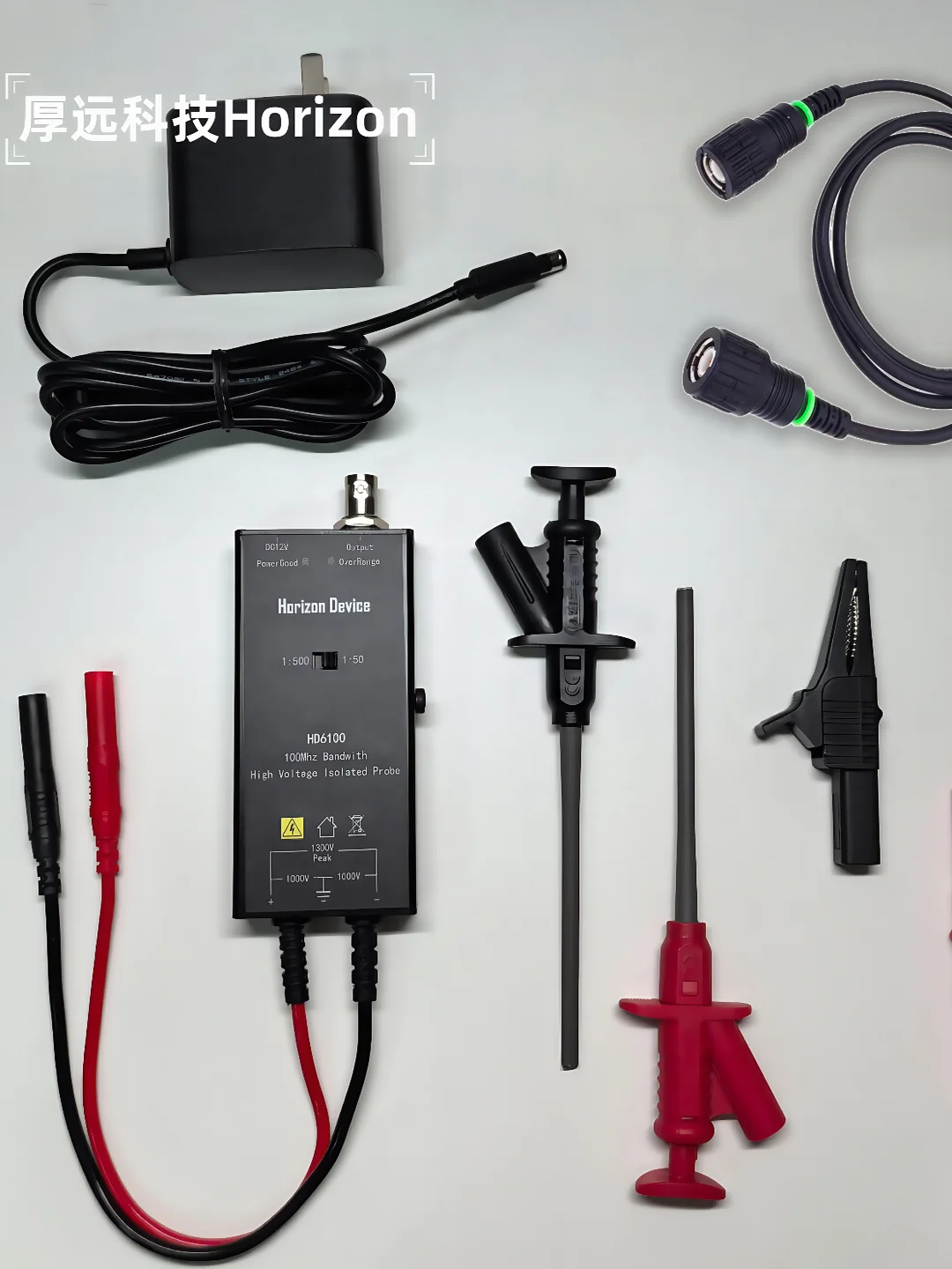 หัววัดแบบแอคทีฟ หัววัดแบบดิฟเฟ - High Voltage Differential Probe 100Mhz 1300V บทวิจารณ์และราคา