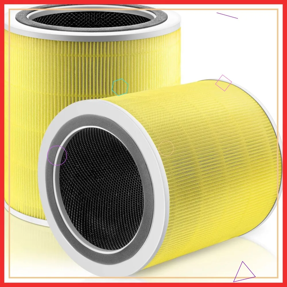 

Replacement Filter for LEVOIT Core 400S Smart Air Purifier, 3-in-1 HEPA Activated Carbon, Core400S-RF-PA (2 Pack)