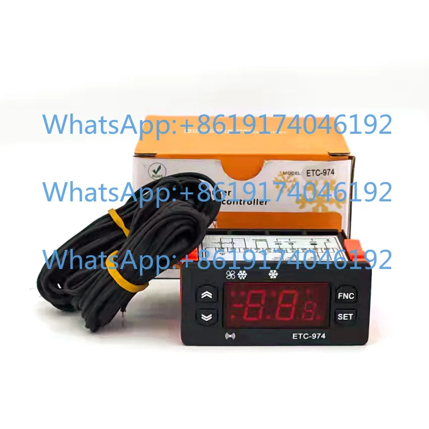 

ETC-974 Thermostat Adjustable Temperature, Temperature Control Switch Controller, Intelligent Temperature Controller