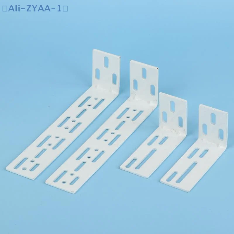 【ZYAA-1】1/2 Stück Wandhalterung, Hardware-Zubehör für elektronische Vorhänge, Einzel-/Doppelschienen-Seitenmontagehalterung, Schienenstangen