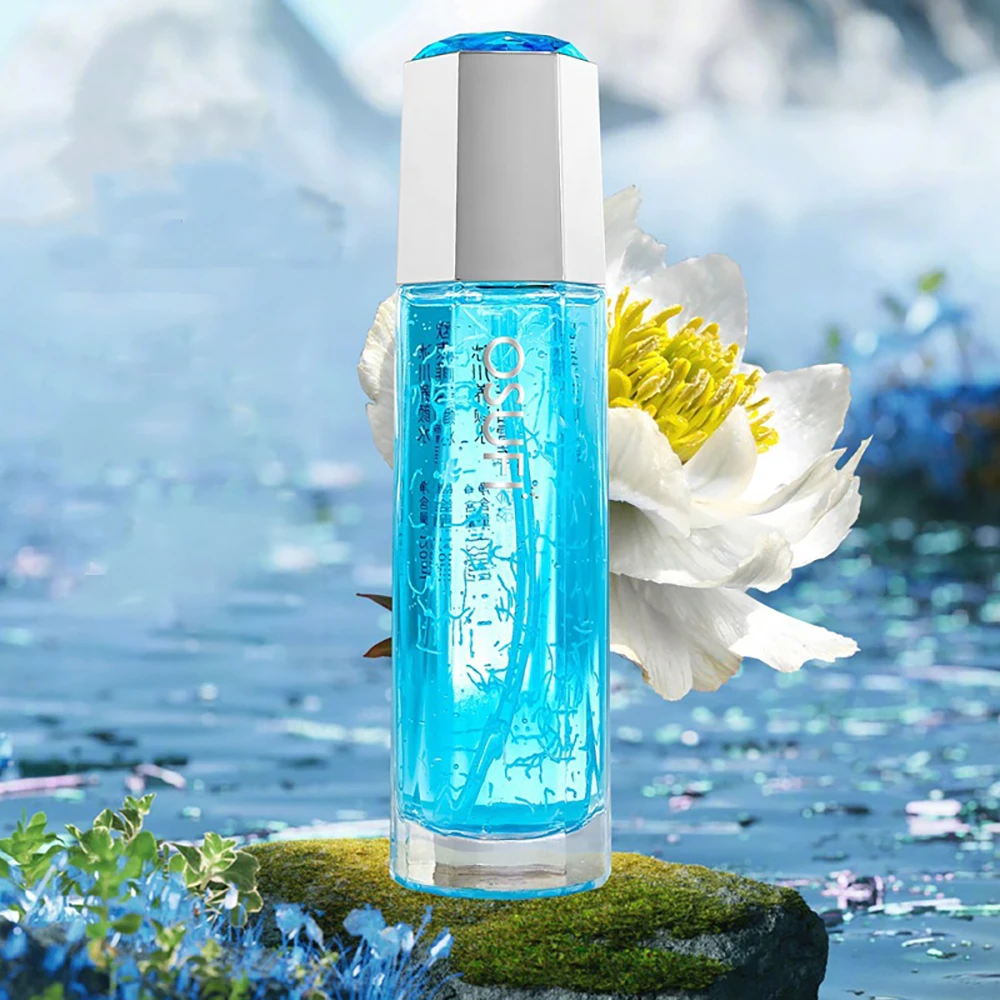 OSUFI Tianshan Snow Lotus Essence Moisturizing Oil Control Lifting Serum Improve Dry Rough Skin Face Serum Skincare Products