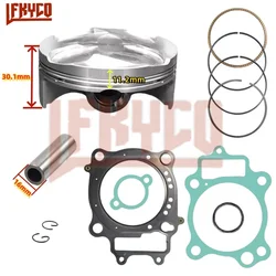 Motorcycle Engine Part 78mm Bore for HONDA CRF250 CRF250R CRF250X CRF 250 250CC High Compression Piston Ring Pin 16mm Gasket Kit