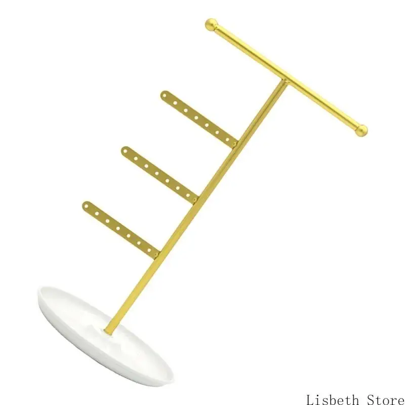 

124A Jewelry Organiser Rack Bracelet Stand Earring Rack for Home Office Or Dormitory