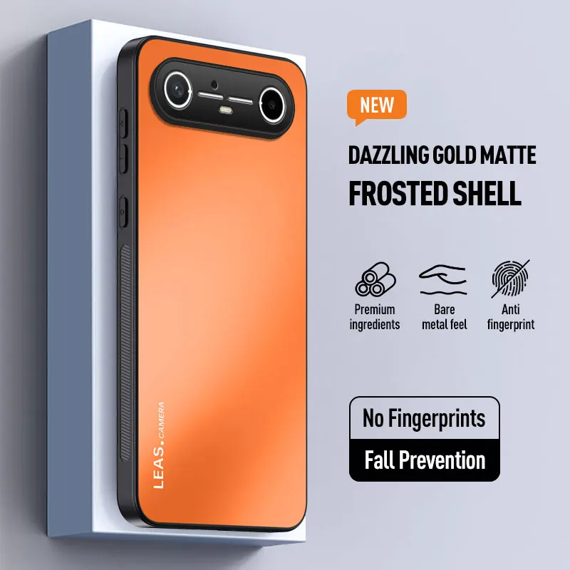 ل Tecno Pova سليم 5G/Spark سليم 5G حافظة جديدة فاخرة الراقية AG متجمد مكافحة الإفلات غطاء واقٍ مزخرف لهاتف آيفون ل Tecno Pova سليم 5G Funda #1