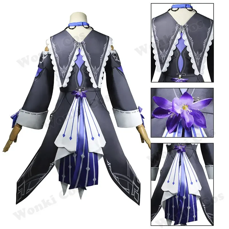 Herta Cosplay Kostuum Game Star Rail Voor Meisje Cosplay Outfits Volledige Set Feestkostuums Outfits Met Hoed