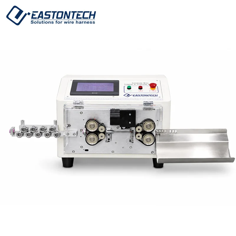 EASTONTECH EW-3290 High-Speed Fully Electric Automatic Touch Screen 0.1-6mm Wire Cutting Stripping Machine 3000-8000/h