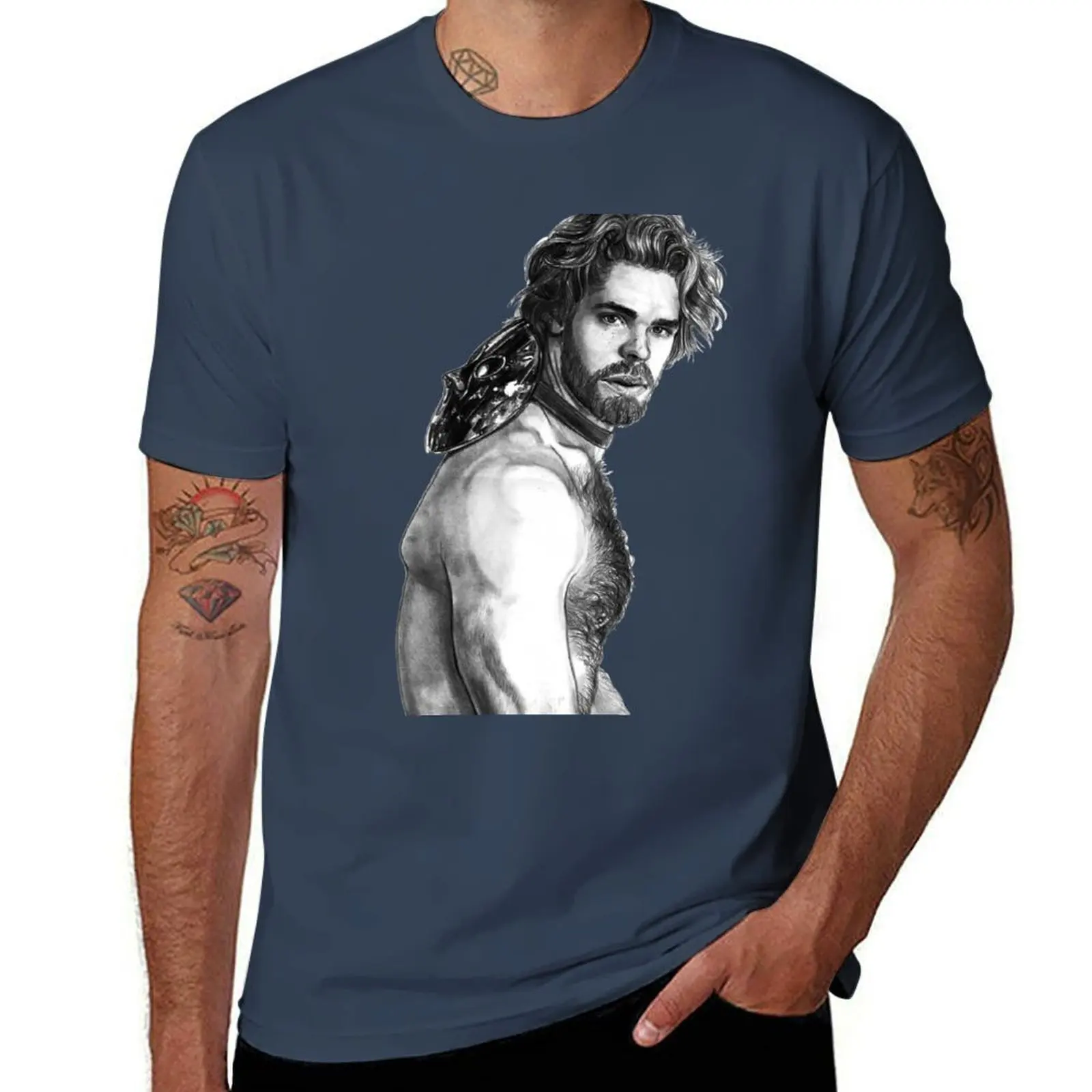 

Unmasked T-Shirt man graphic t shirt cotton tshirt 100% T-Shirt