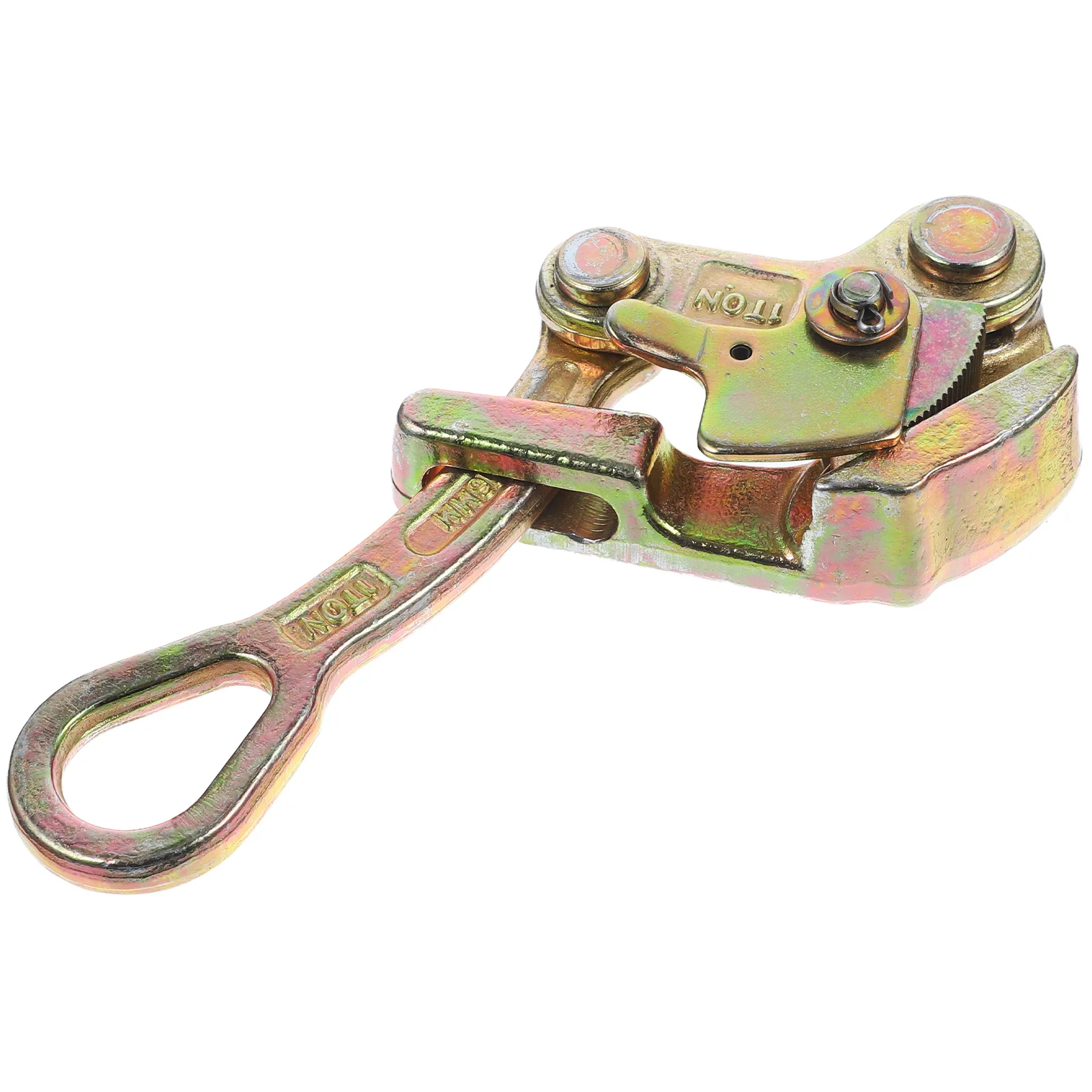 Wire Grip Cable Clamp Copper Alloy Special Heat Treatment Anti Skid Safety Device Wire Rope Pulling Tool Cable Grip