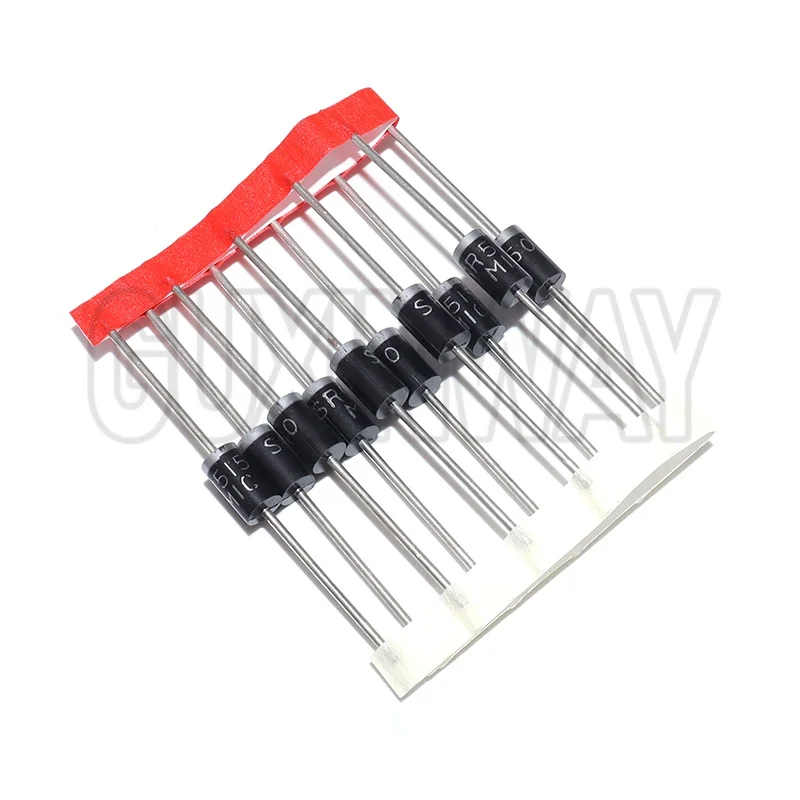 10 قطعة SR5150 5A 150 فولت DO-27 DO-201AD شوتكي ديود