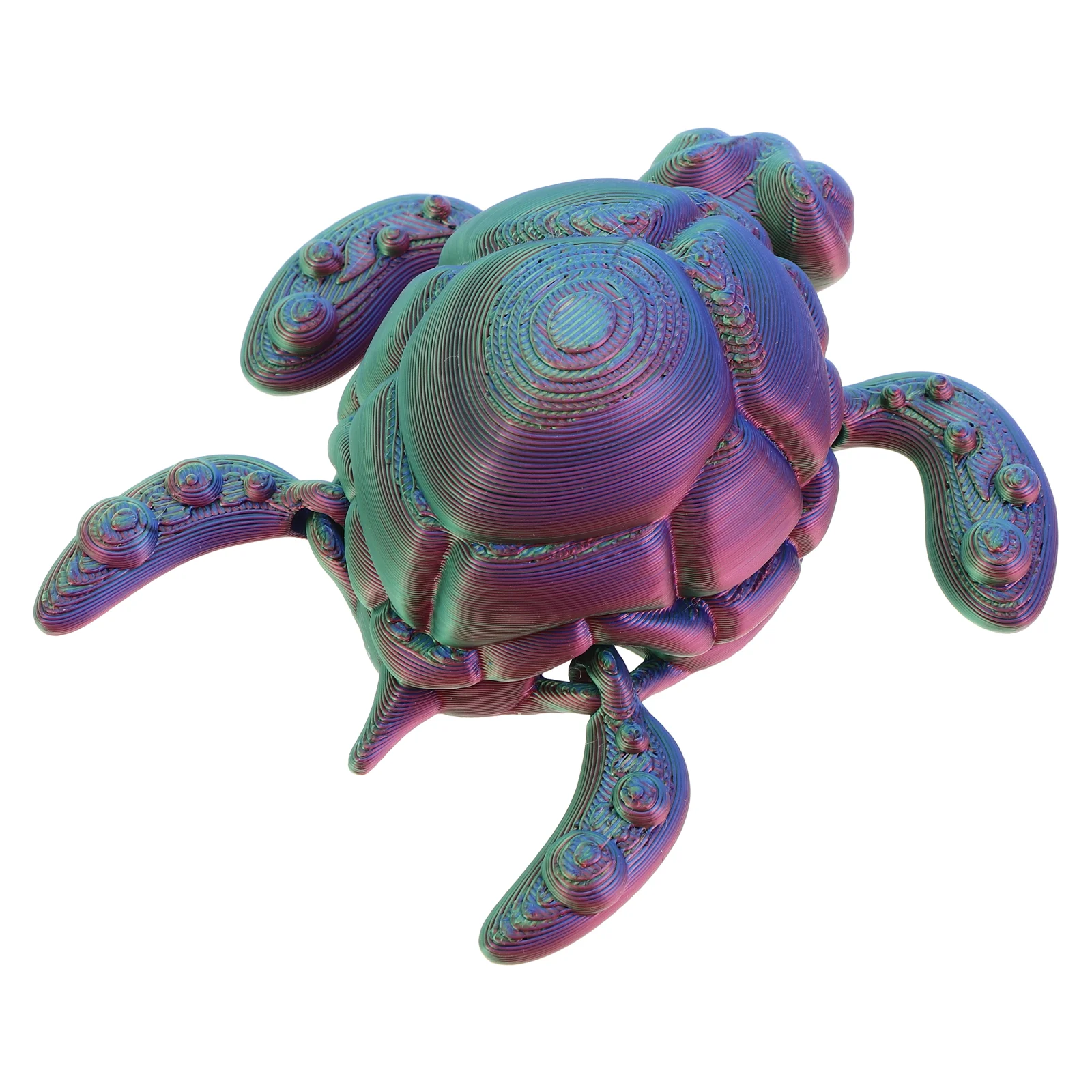 Dier 3D Schildpad Model Speelgoed Miniatuur Beeldjes Plastic Zee Standbeeld Simulatie Versiering