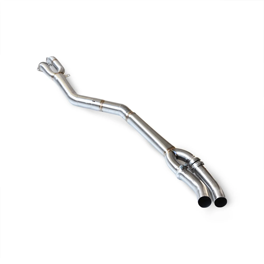 Suitable for BMW M2 M2C G87 3.0T 2021-2023 stainless steel equal length middle pipe exhaust pipe performance middle pipe