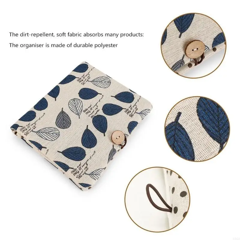 حقيبة تخزين D5QA حقيبة تخزين الحفاضات المحمولة متعددة الجيوب وحقيبة تنظيم #2