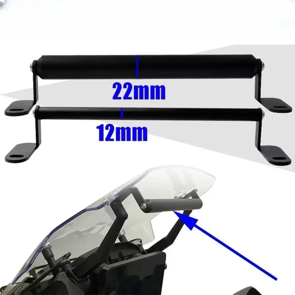 For CFMOTO 800MT modified windshield multi-function crossbar motorcycle navigation bracket rod expansion rod accessories